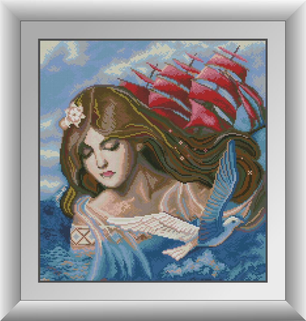 

Набор алмазной живописи Dream Art Алые паруса