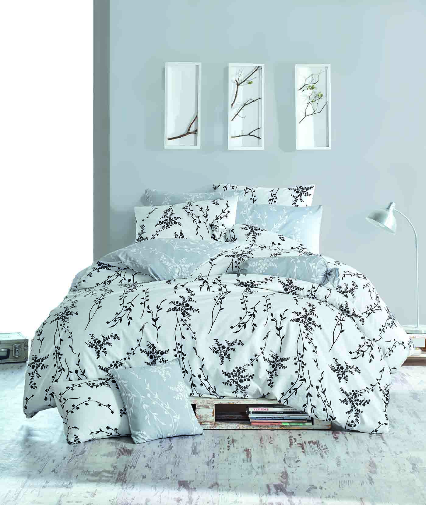 

Комплект постельного белья Majoli Blumen v4 200х220
