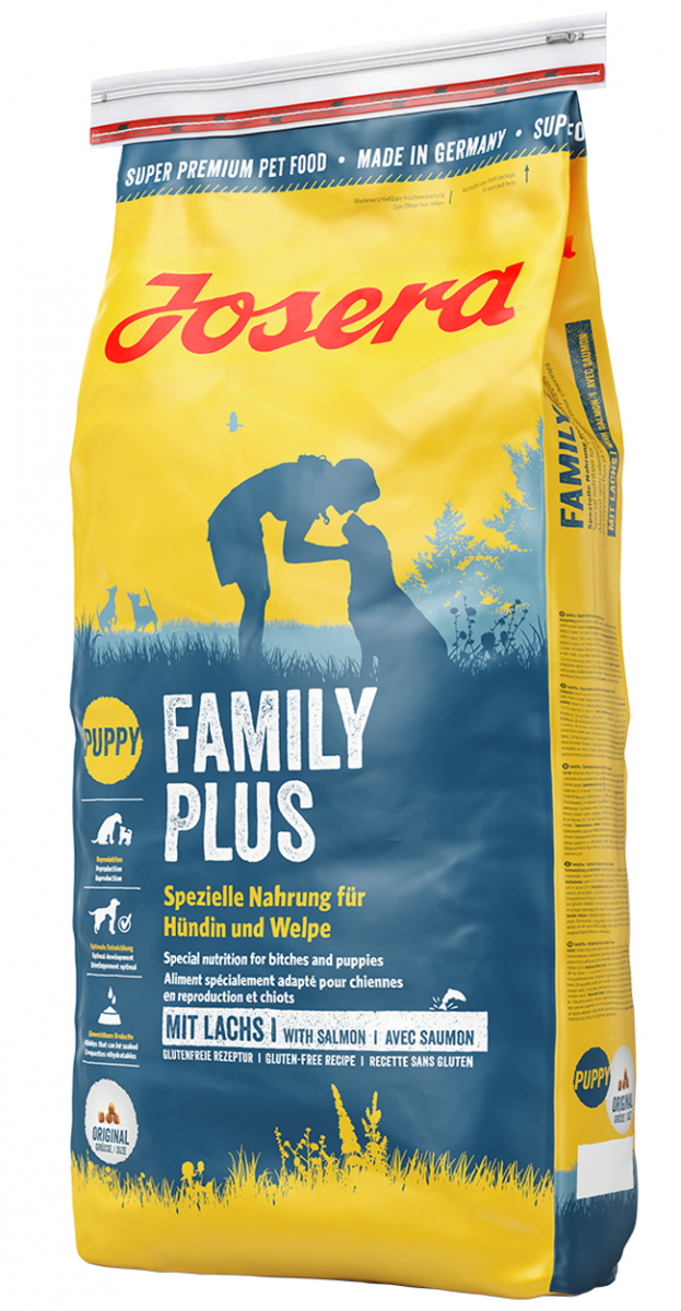 

Сухой корм для собак Josera Family Plus 15 кг (4032254743392)