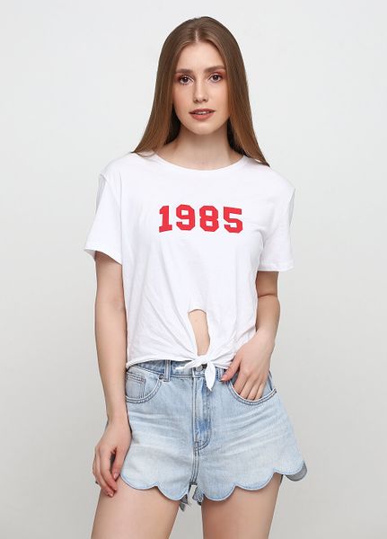 

Футболка H&M M Белая (1086-280)