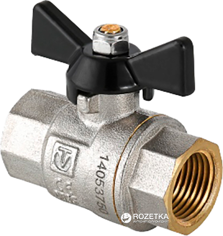 

Кран шаровой усиленный VALTEC рукоятка бабочка вн-вн 3/4" (VT.317.N.05)