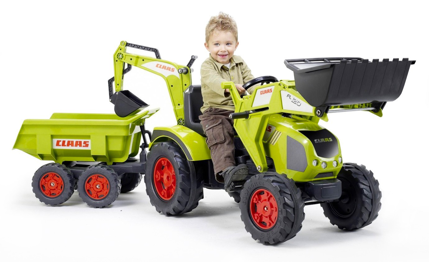 

Детский трактор на педалях Falk Claas 1010W