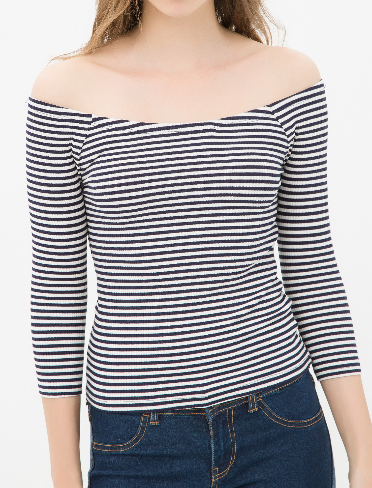 

Джемпер Koton 7KAL11754JK M Marine Stripe