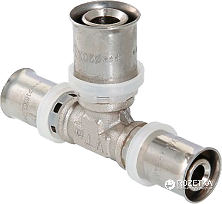 

Пресс-фитинг VALTEC тройник 26х16х26 мм (VTm.231.N.261626)