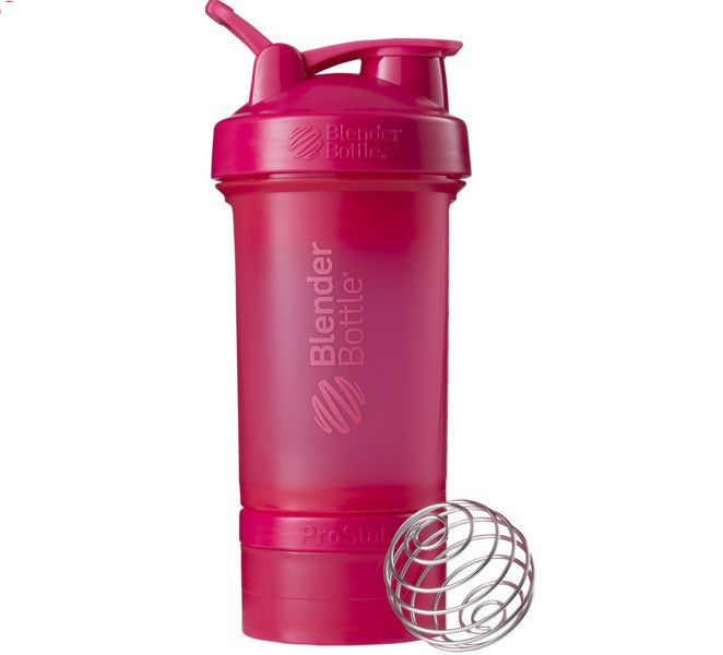 

Спортивный шейкер бутылка (PS 22oz Pink) Blender Bottle 650 мл Розовый 000065098