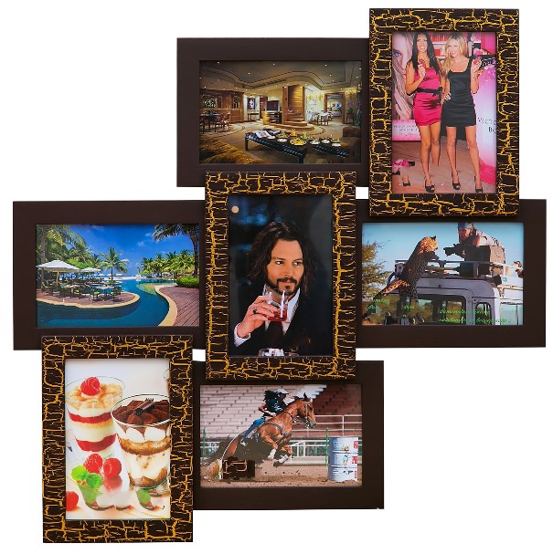 

Деревянная мультирамка HandiCraft Золотой Шоколад 46х47 см (Т-Ш)