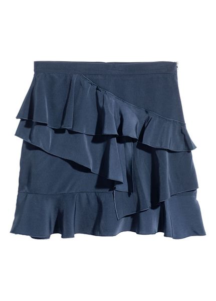 

Юбка H&M XS Синяя (1088-407)