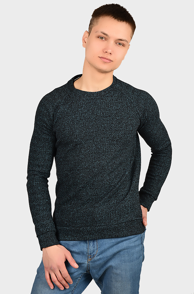 

Свитер AAA 66 S Черный , голубой