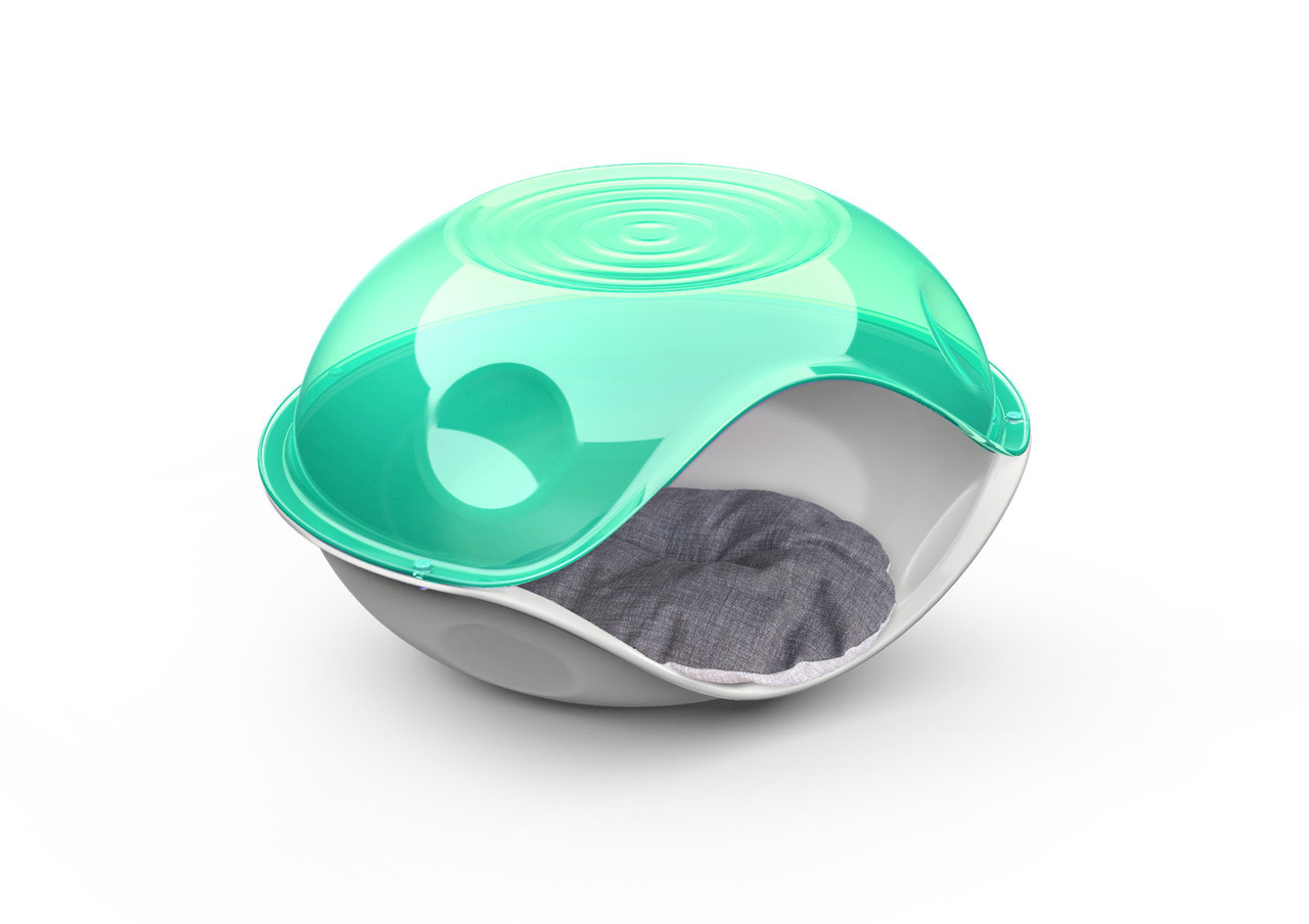 

Домик пещера для котов и собак Duck Plain Transparent Зеленый