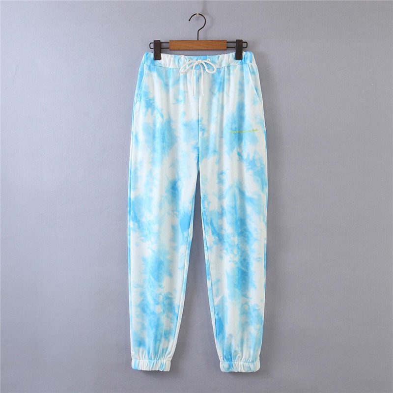 

Брюки-джоггеры женские в стиле tie dye Blue paint Berni Fashion () Голубой, Брюки-джоггеры женские в стиле tie dye Blue paint Berni Fashion (L) Голубой