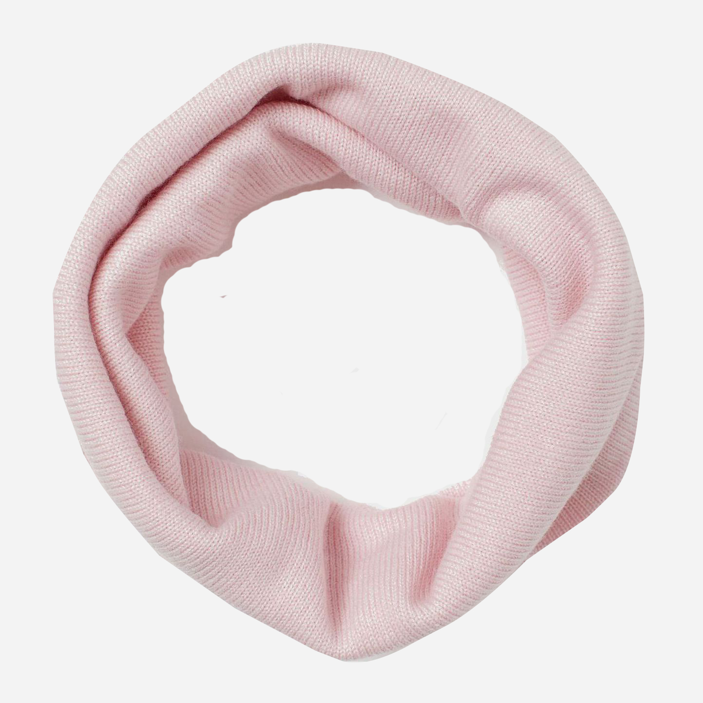 

Шарф-снуд H&M 804-8792642 25x55 см Светло-розовый