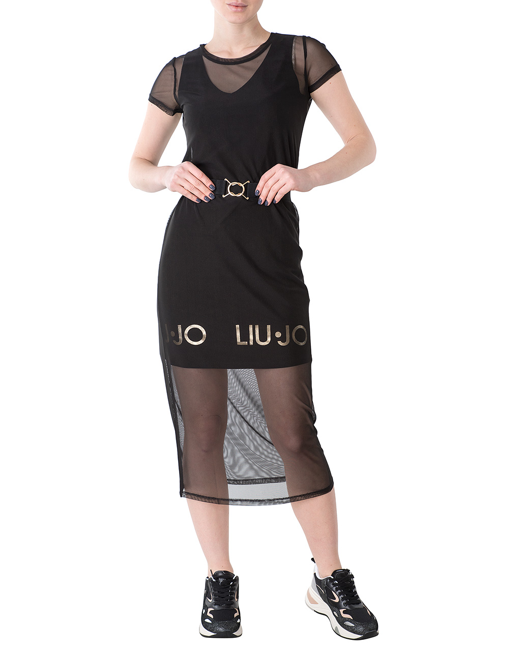 

Сукня жіноча LIU JO (TA1139-J6187-22222/21) Чорний, Сукня жіноча LIU JO (TA1139-J6187-22222/21) Чорний L