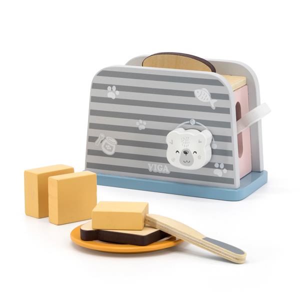 

Іграшковий тостер Viga Toys PolarB з дерева (44017)