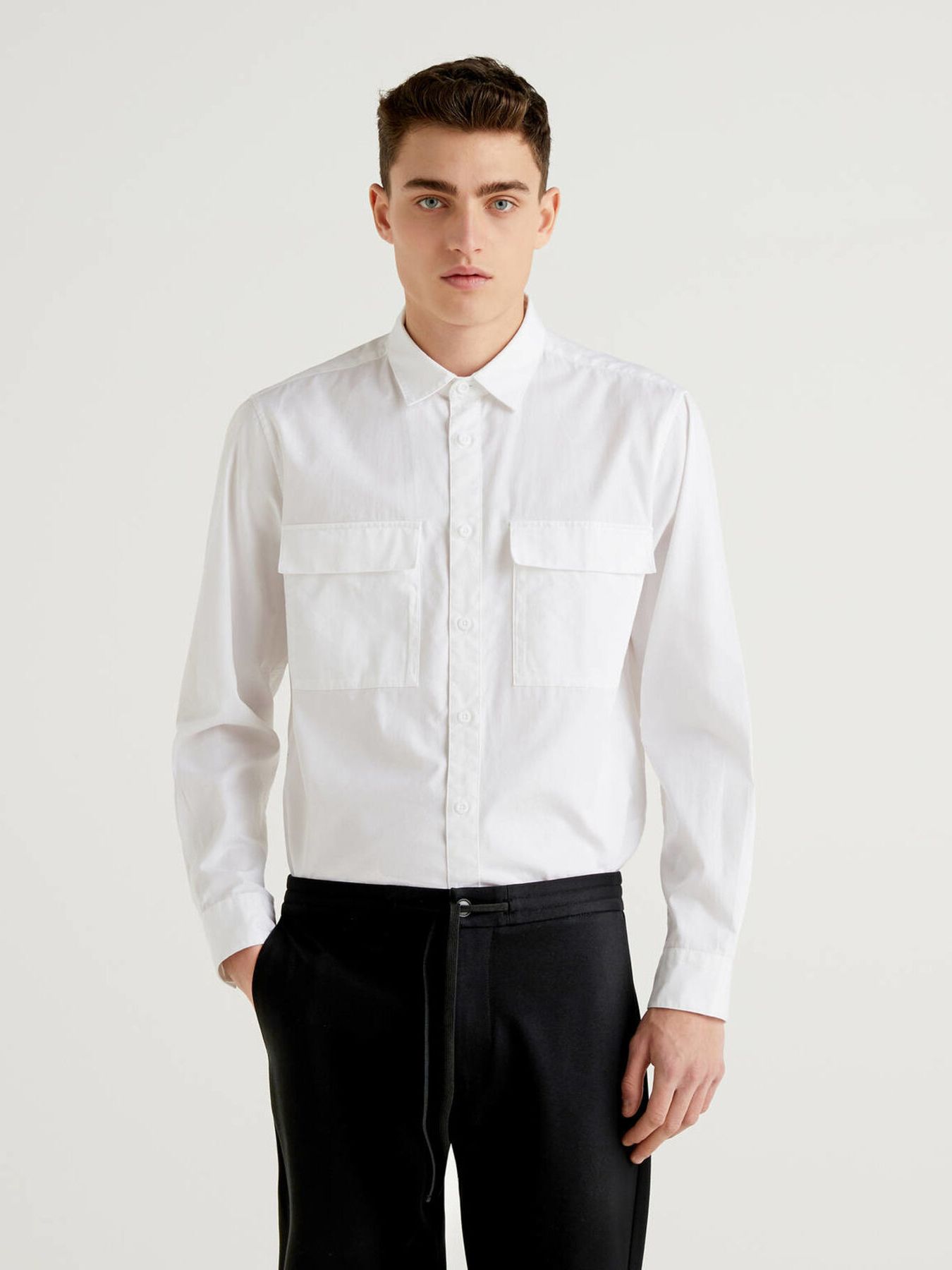 

Рубашка United Colors of Benetton 5VDS5QLR8-101 XL