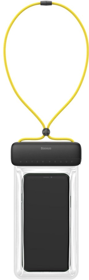 

Чехол Baseus Let's go Slip Cover Waterproof Bag универсальный Gray/Yellow (ACFSD-DGY)