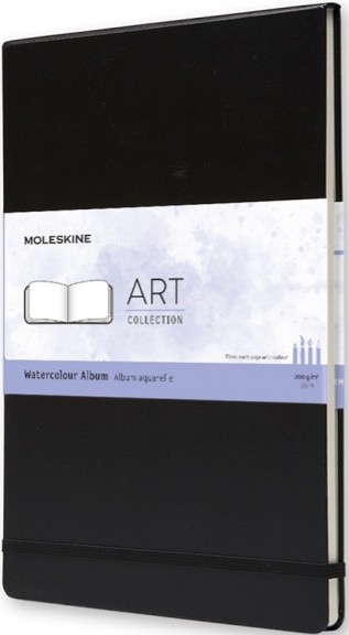 

Альбом Moleskine Art Watercolour А4 21 х 30 см нелінований чорний