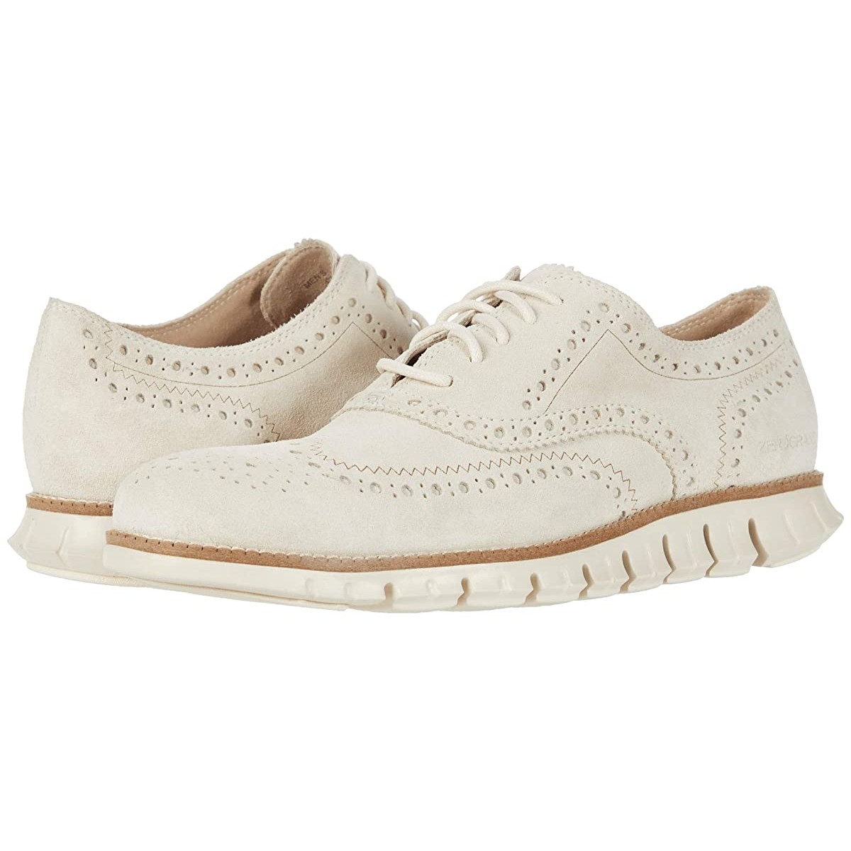 

Туфли оксфорды Cole Haan Zerogrand Wing Tip Oxford Ivory Suede/Ivory, 43.5 (285 мм)