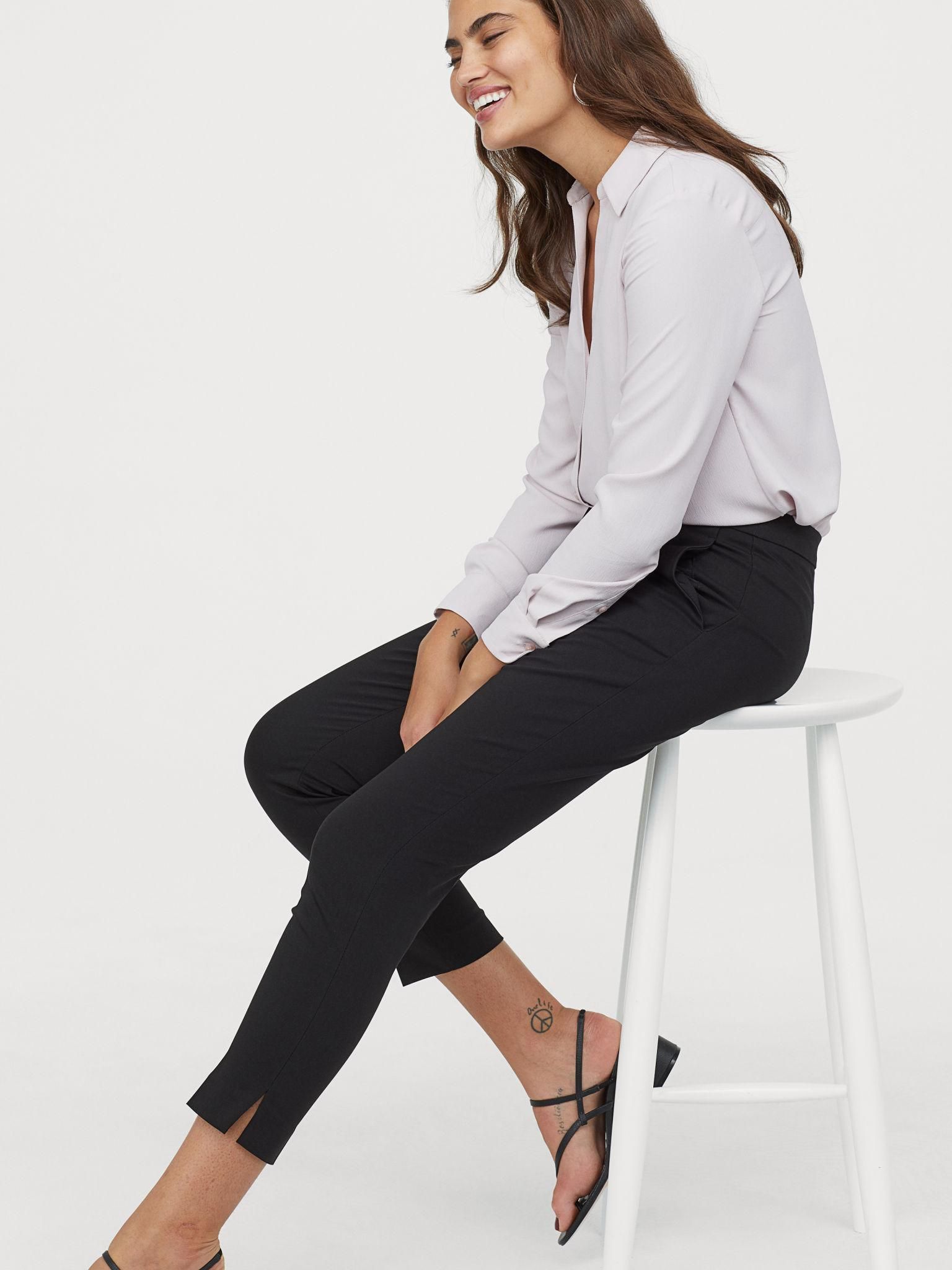 

Брюки H&M 5688080-AAAD 42 Черные