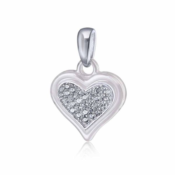 

Срібна підвіска "Loving heart"