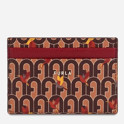 

Женский кожаный кардхолдер Furla Babylon S Card Case - Ares Принт
