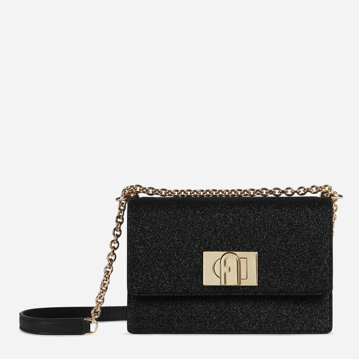 

Женская сумка Furla 1927 Mini Crossbody 20 - Tessuto Черная