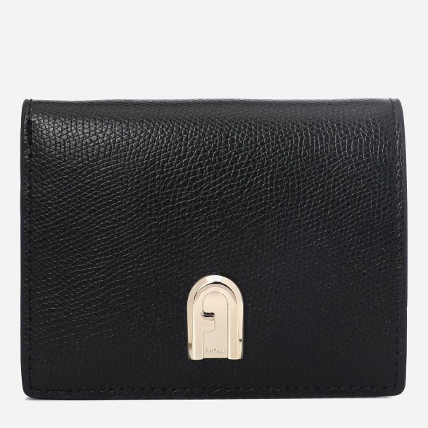 

Кошелек женский кожаный Furla 1927 S Compact Wallet - Ares Черный