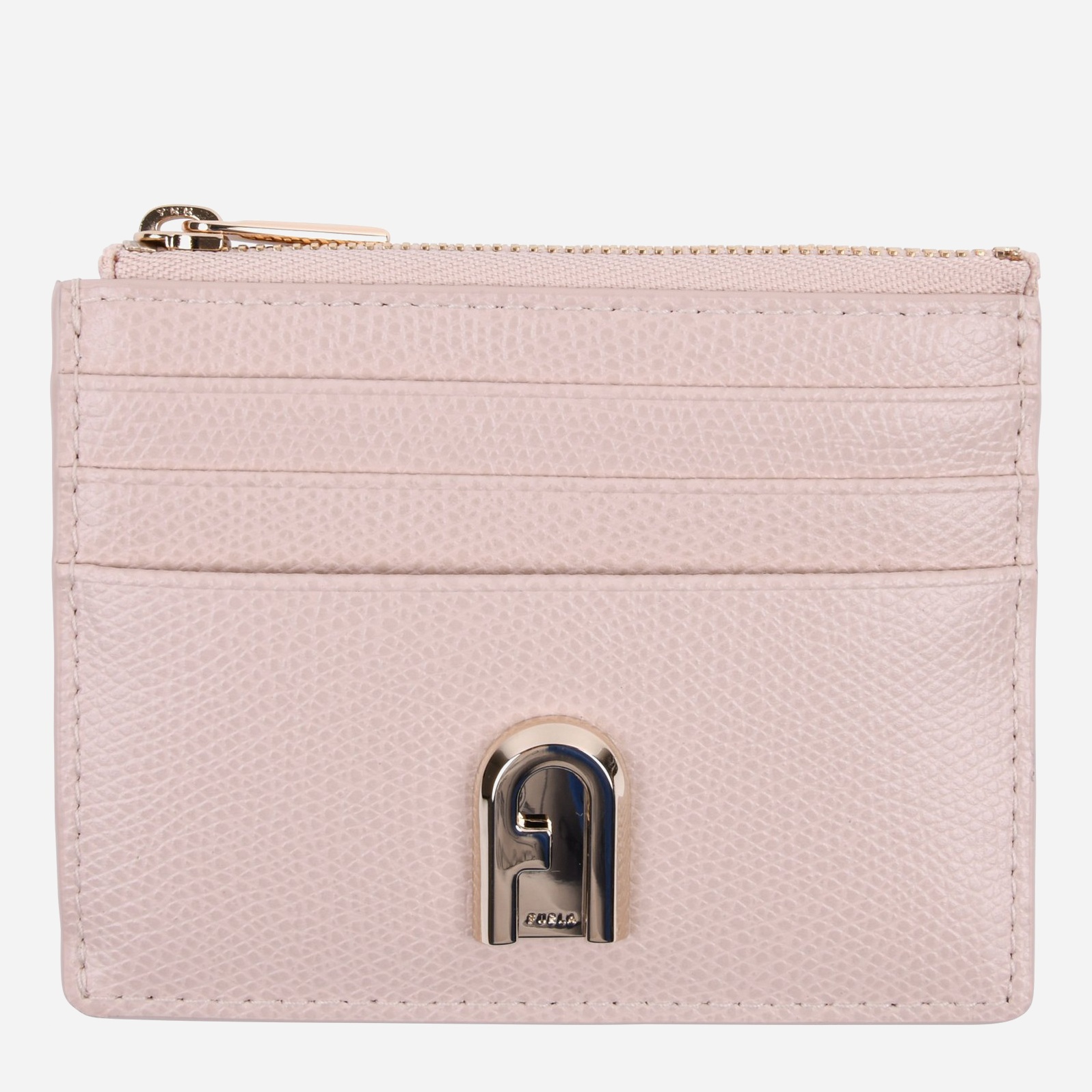 

Женский кожаный кардхолдер Furla 1927 S Card Case W/Zip - Ares Розовый