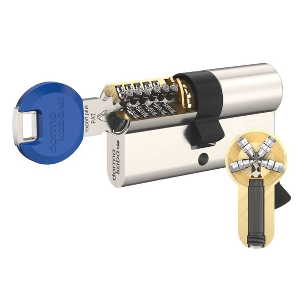 

Циліндр KABA experT pluS 60 mm ключ-ключ