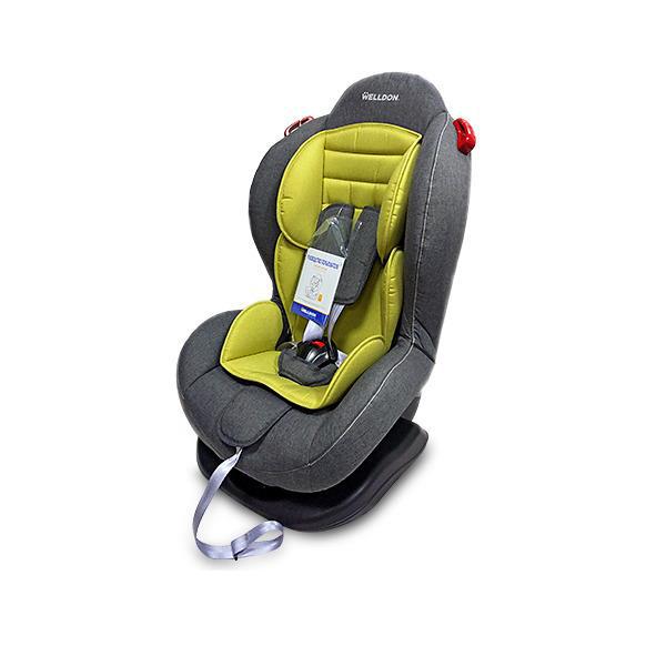 

Детское автокресло группа 1-2 от 9 месяцев до 6 лет Welldon Smart Sport 9-25 кг серо-оливковое