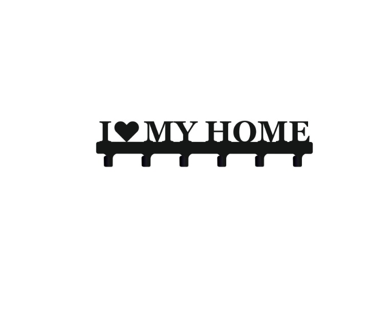 

Вешалка настенная Lombardi I Love my Home