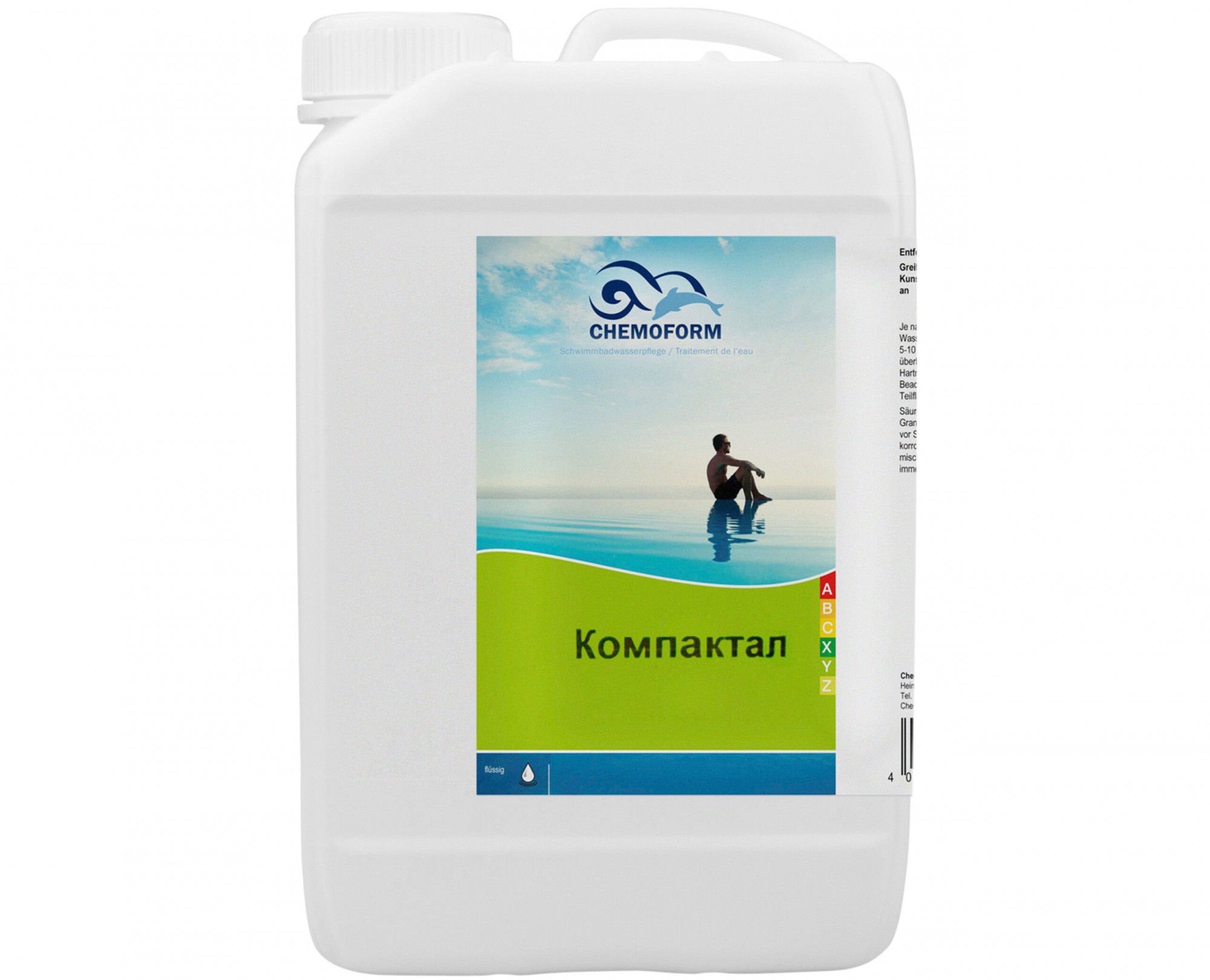 

Концентрированный чистящий продукт для бассейнов Compactal 3 л.