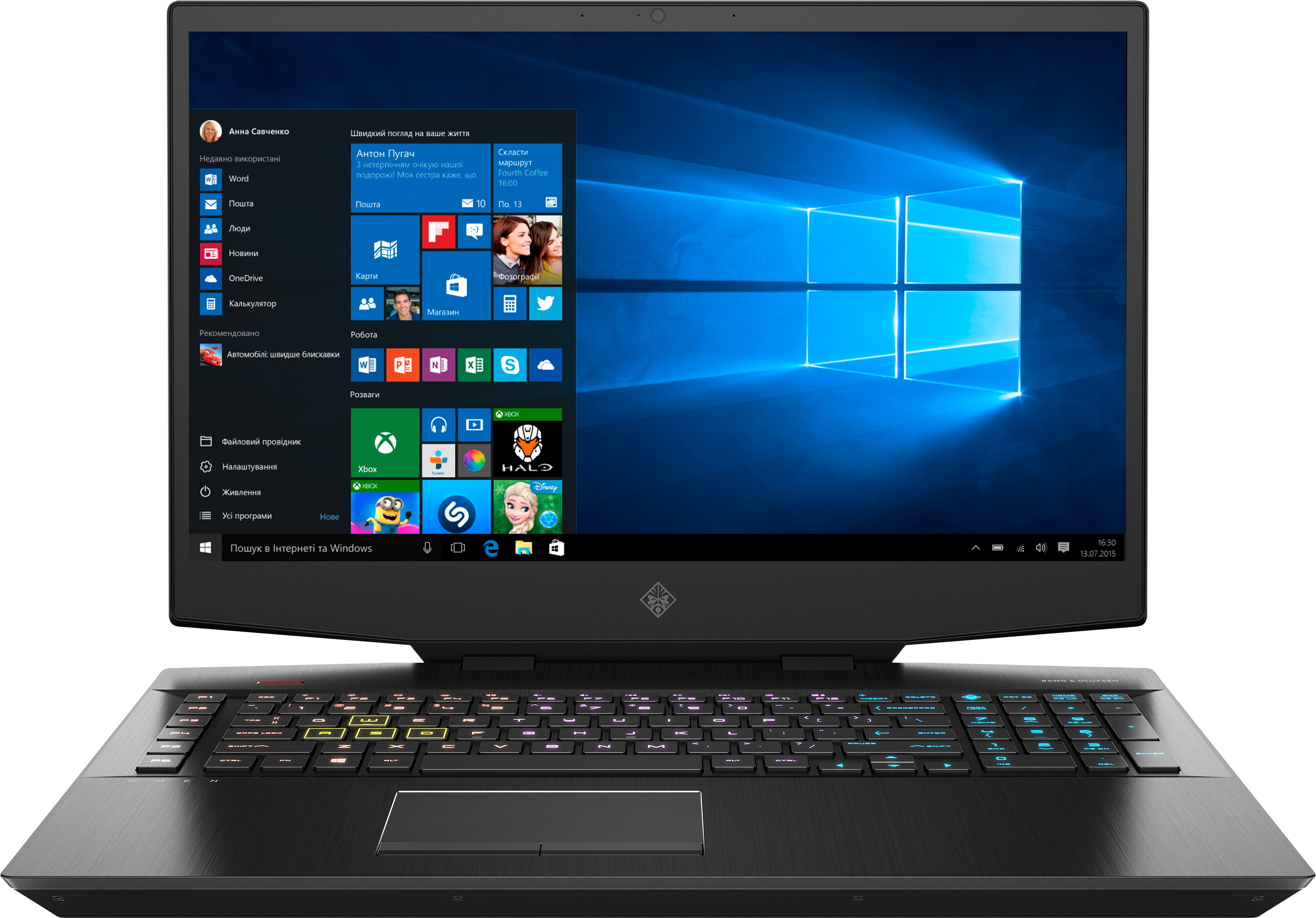 

Ноутбук HP Omen 17-cb1001ua (423R6EA) Shadow Black