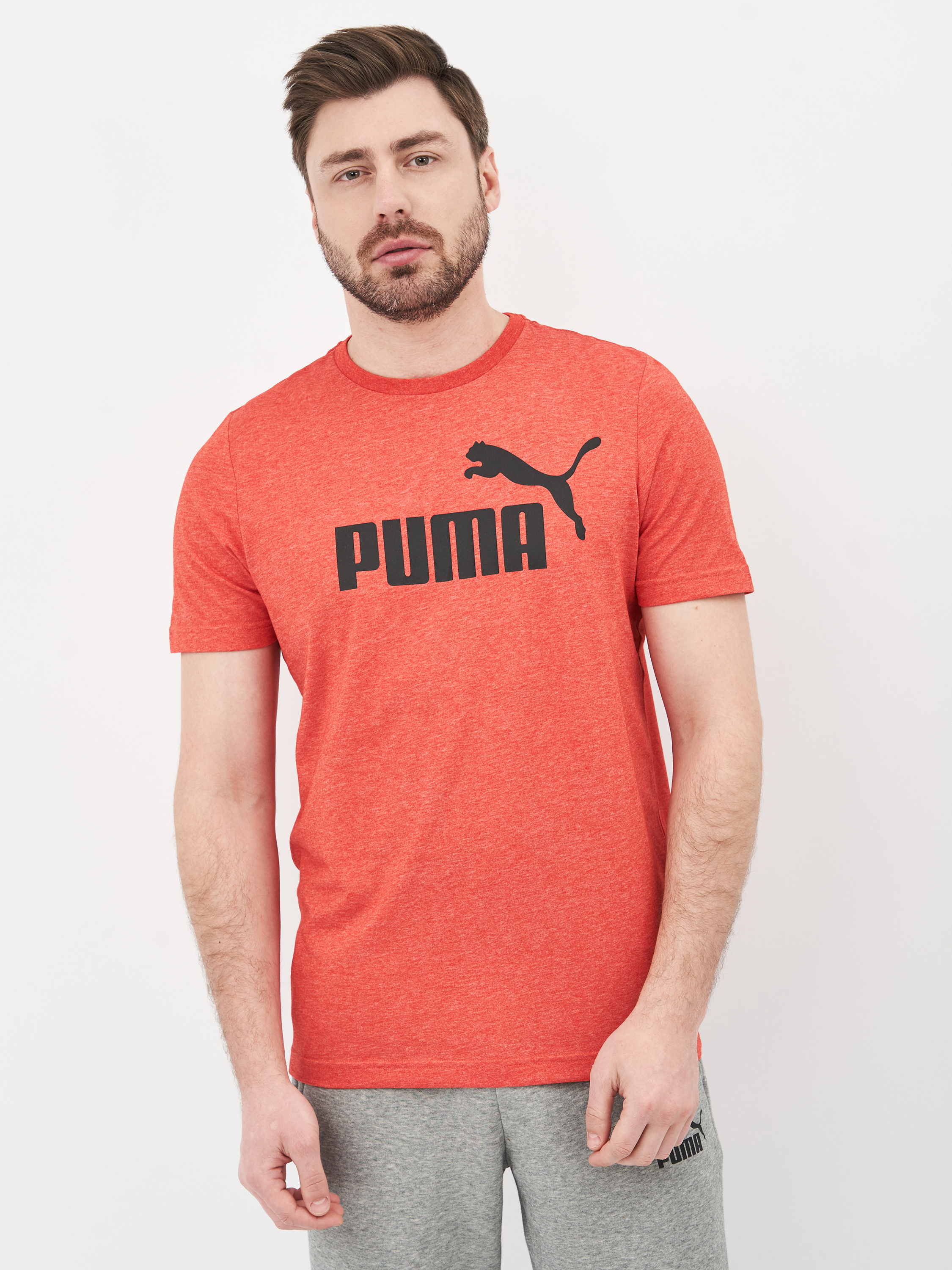 

Футболка Puma Ess Heather Tee 58673611  High Risk Red, Футболка Puma Ess Heather Tee 58673611 L High Risk Red