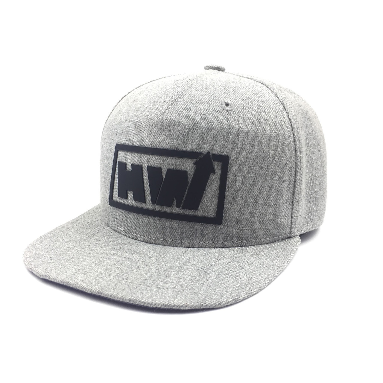 

Кепка снепбек серая премиум HEADWAY® snapback