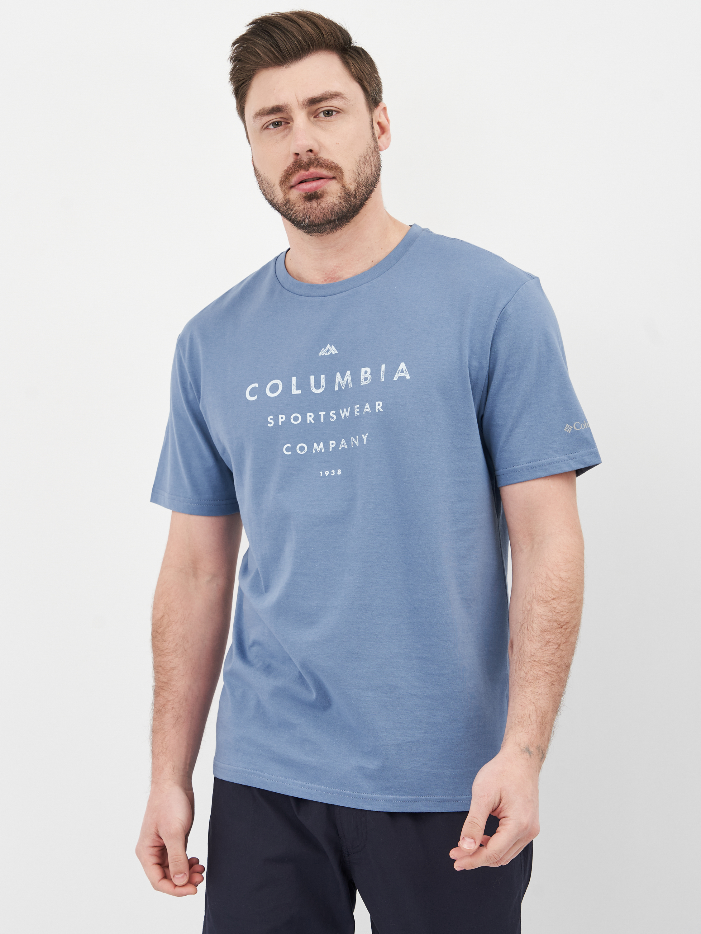 

Футболка Columbia Path Lake Graphic 1934811-449 XL Синяя