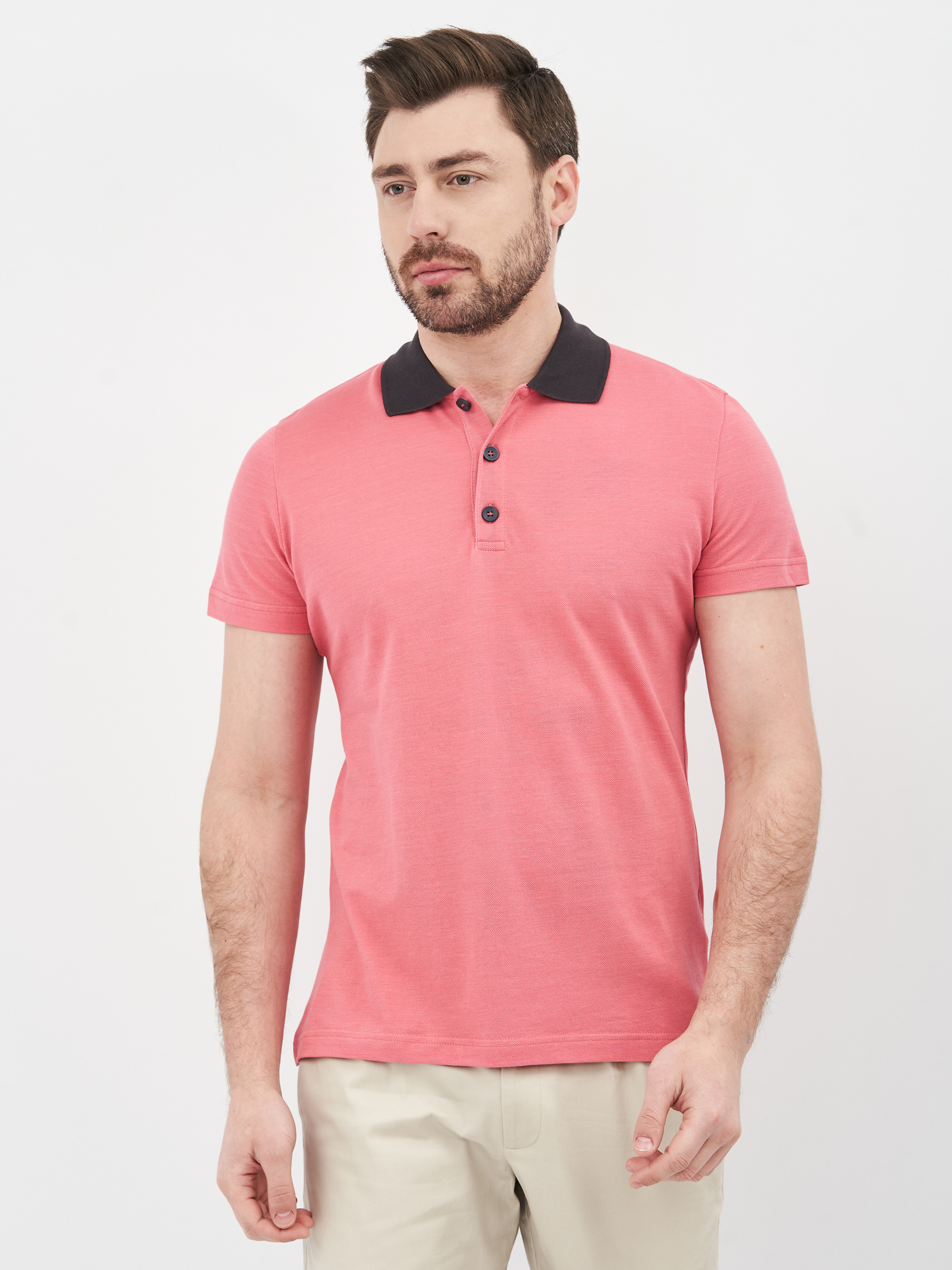 

Поло Pierre Cardin 7985.5  Розовое, Поло Pierre Cardin 7985.5 M Розовое