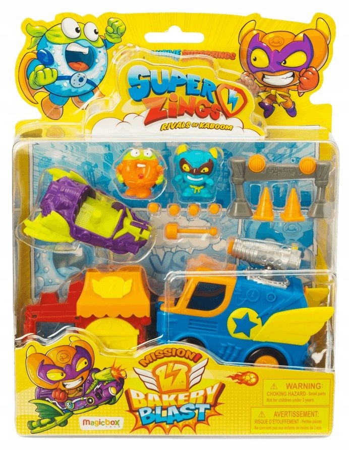 

Набор фигурок Super Zings BAKERY BLAST (SZS0401)