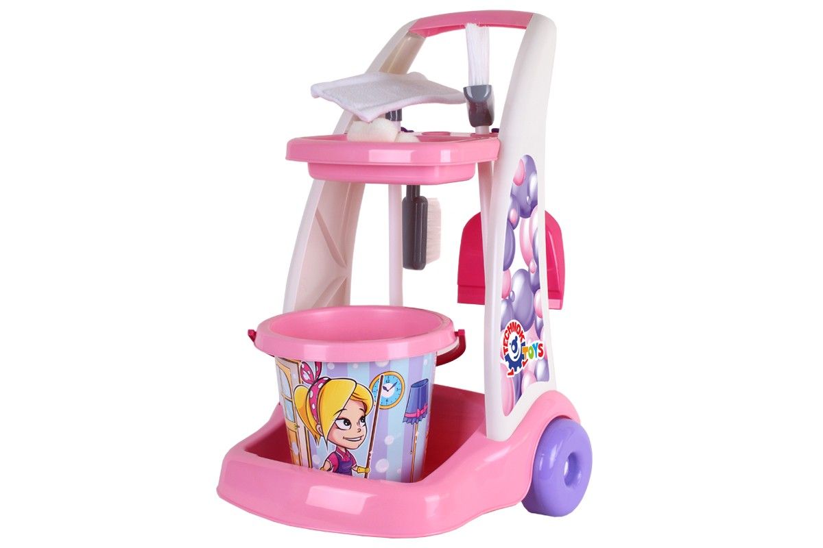 

Игровой набор для уборки с тележкой Технок (6429) (132181)