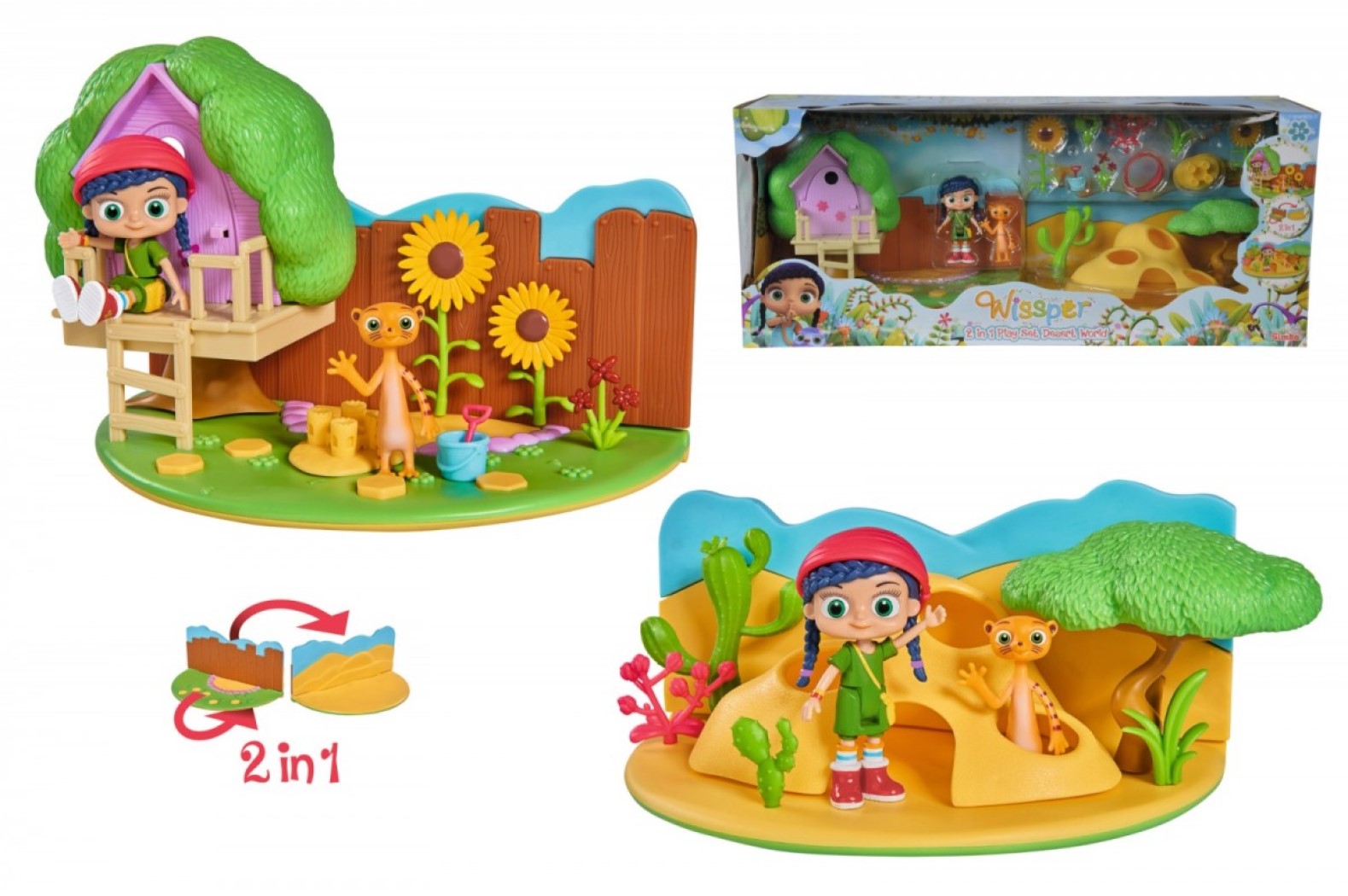 

Набор WISSPER 2 в 1 Мир Пустыни, Simba 20 х 12 см (109358446)
