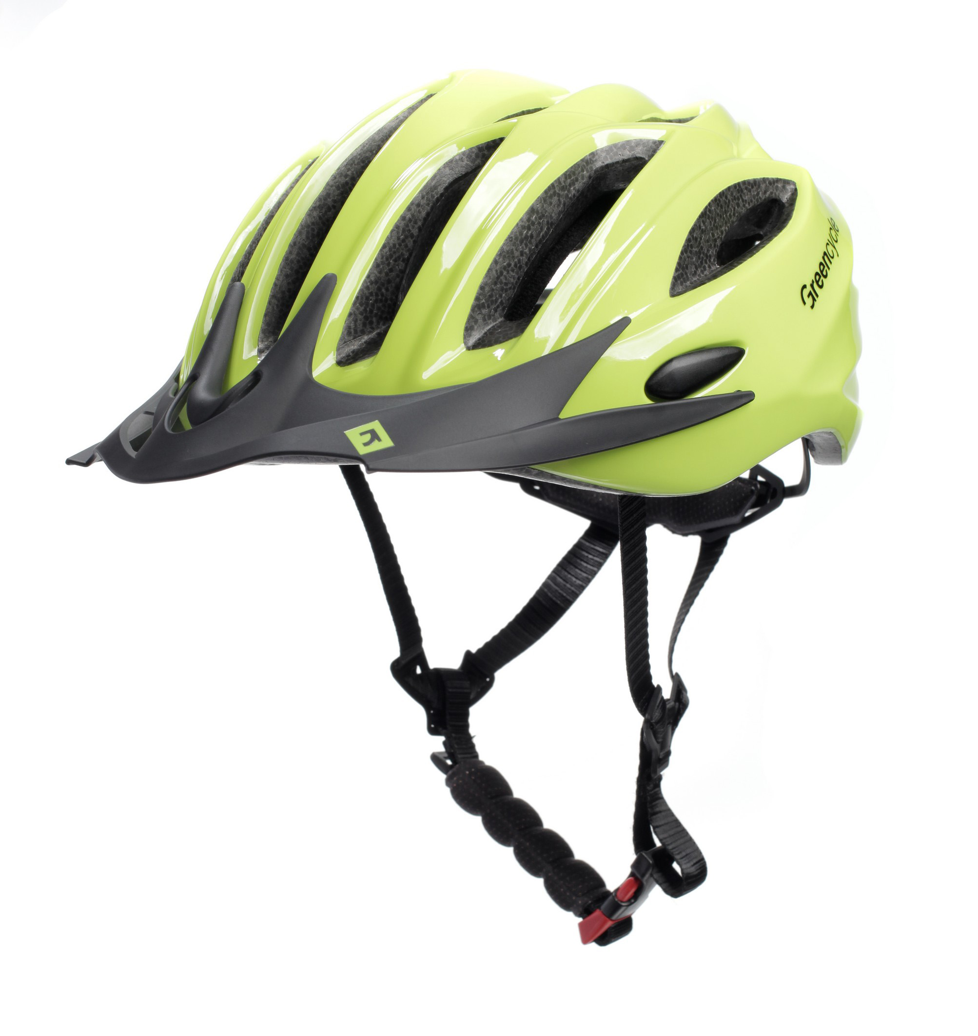 

Шлем велосипедный Green Cycle Marvel M 54-58 Желтый HEL-24-65