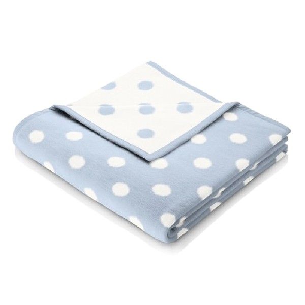 

Плед Biederlack Lovely/Sweet dots blue 75х100 см 706584