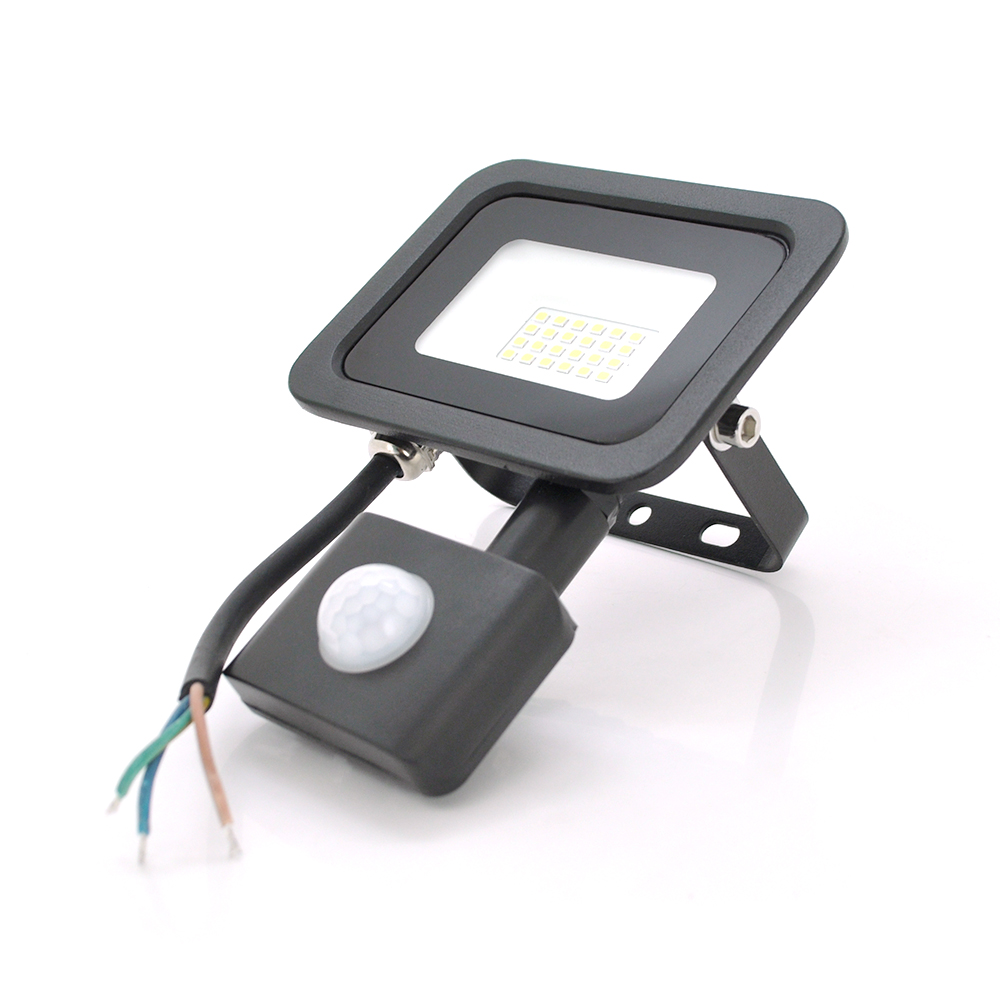 

Прожектор SLIM SENSOR LED RITAR RT-FLOOD/MS20A, 20W, 24xSMD2835, IP65, 2000Lm, 6500K (100%), PF>0.9 Ra>70, 125*140*25mm