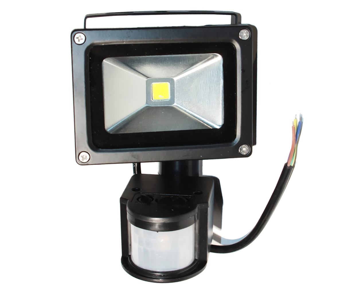 

Прожектор LED c датчиком движения RJ-G-10W, IP66, 6400K (100%)