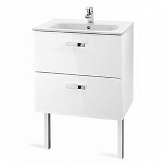 

VICTORIA BASIC MODULAR шкафчик с двумя ящиками 59см, цвет белый