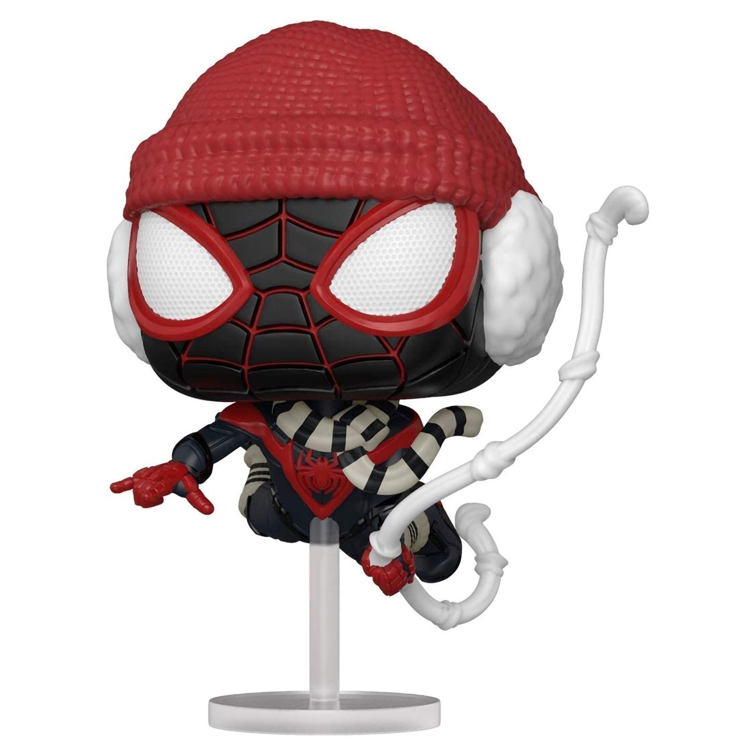 

Funko Коллекционная фигурка Funko POP! Bobble Marvel Games Miles Morales Miles Winter Suit 54692