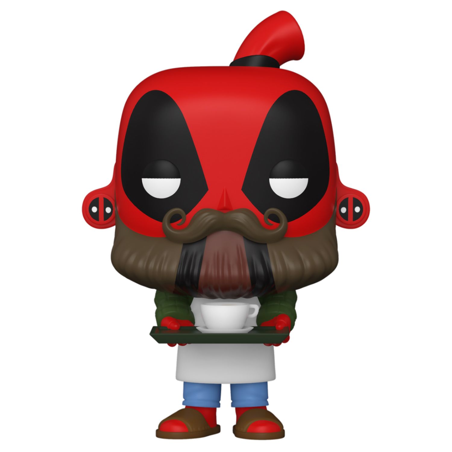 

Funko Коллекционная фигурка Funko POP! Bobble Marvel Deadpool 30th Coffee Barista 54653