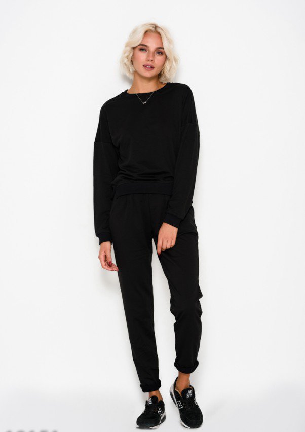 

Спортивный костюм ISSA PLUS 10151  черный, Спортивный костюм ISSA PLUS 10151 L черный