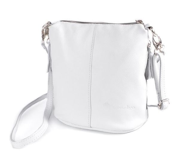 

Женская кожаная сумка Камелия М246 white