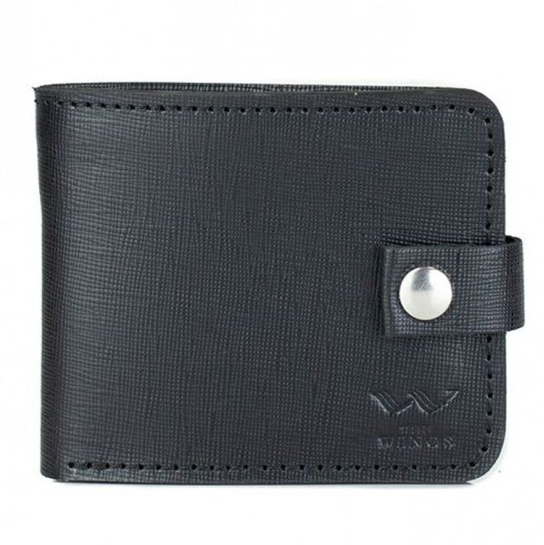 

Портмоне из натуральной кожи The Wings Mini 2.0 черный сафьян TW-PORTMONE-MINI-2-BLACK-SAF