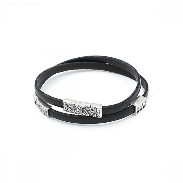

Браслет-намотка Скифская Этника Plus Ultra black 19 р 301030217-7